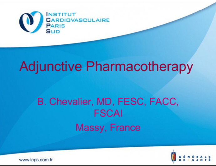 Adjunctive Pharmacotherapy