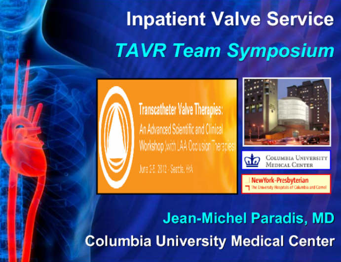 The Inpatient Valve Service