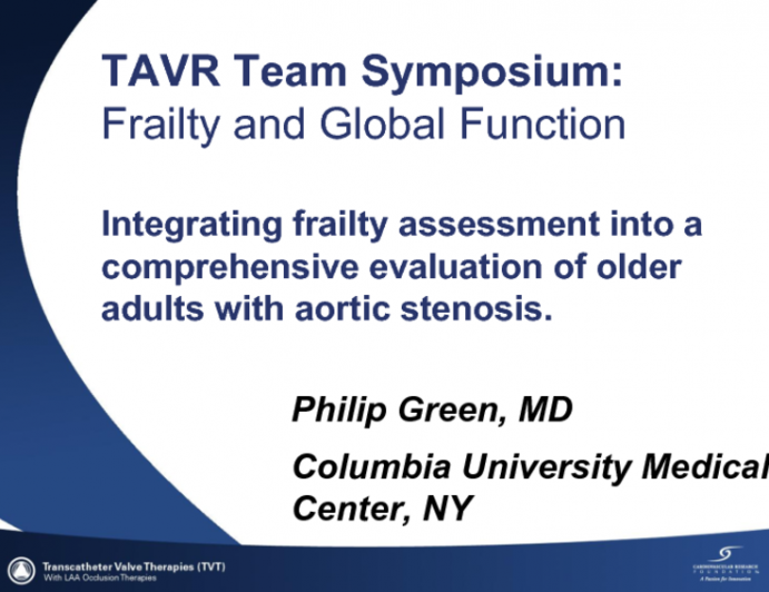 Frailty and Global Function