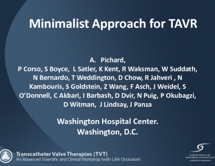 A "Minimalist" Approach Is Fine: Echo and Surgery "As Needed" and Usually Monitored Anesthesia Control (ie, Conscious Sedation)