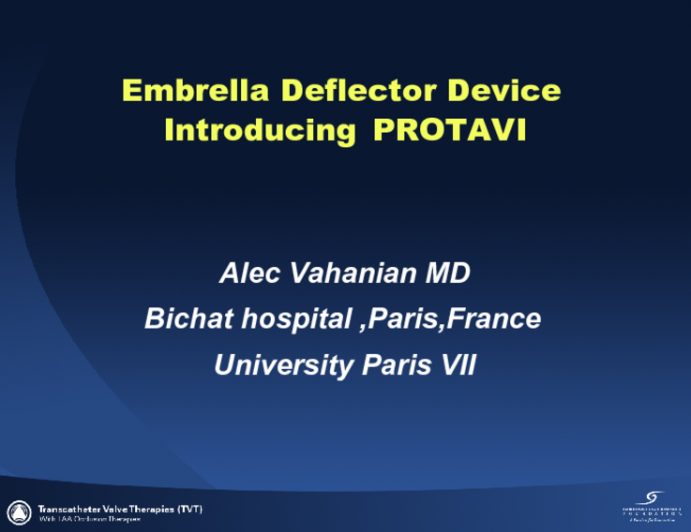 Embrella Deflector Device: Introducing PROTAVI