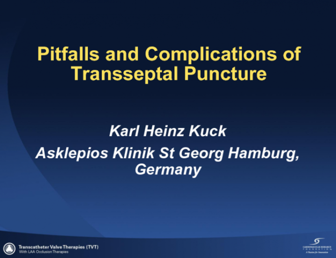 Pitfalls and Complications of Transseptal Puncture