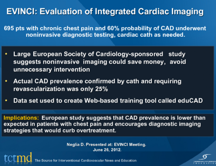 EVINCI: Evaluation of Integrated Cardiac Imaging