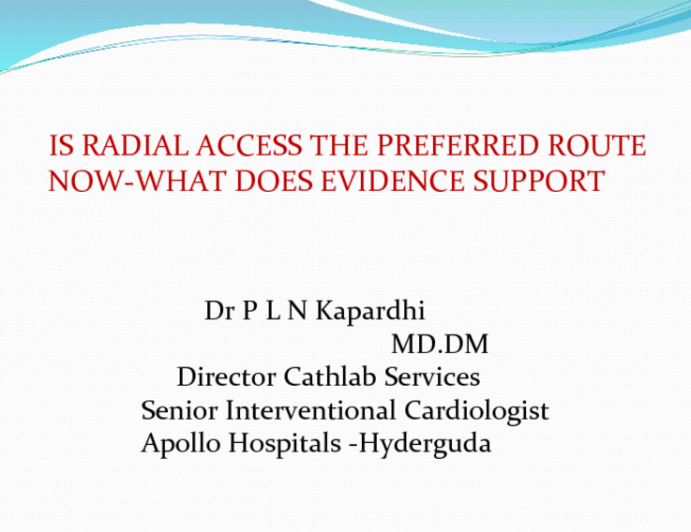 Is Radial Access the Preferred Route Now? What Does Evidence Support?