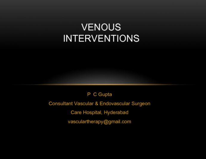 Venous Interventions