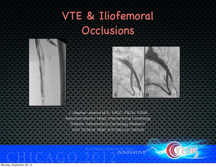 VTE and Iliofemoral Occlusions