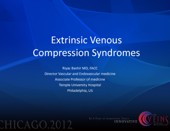 Extrinsic Venous Compression Syndromes