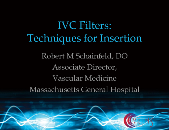 IVC Filters: Techniques for Insertion