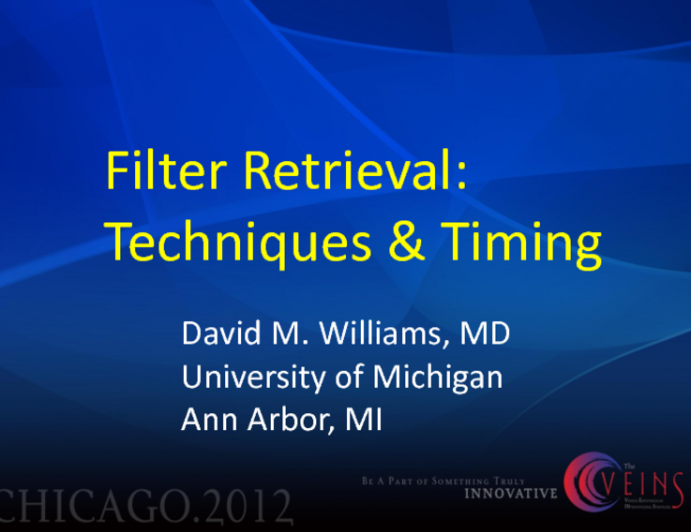 Filter Retrieval: Techniques and Timing