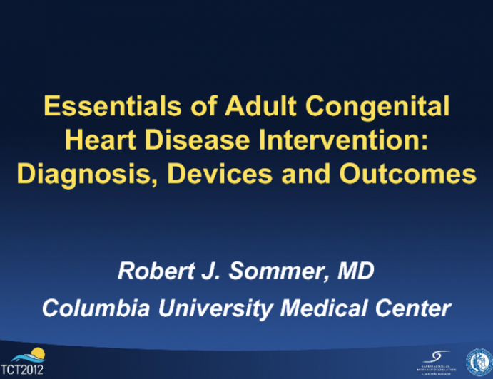 Essentials of Adult Congenital Heart Disease Intervention: Diagnosis, Devices, and Outcomes