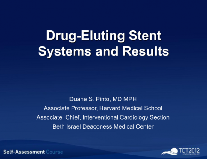 Drug-Eluting Stent Systems: Design Differences and Comparative Effectiveness and Safety