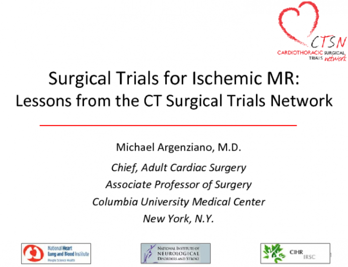 CTSN Trials: Rationale and Status