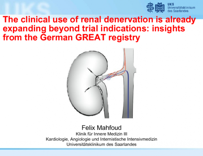 The Clinical Use of Renal Denervation Is Already Expanding Beyond Trial Indications: Insights from the German GREAT Registry