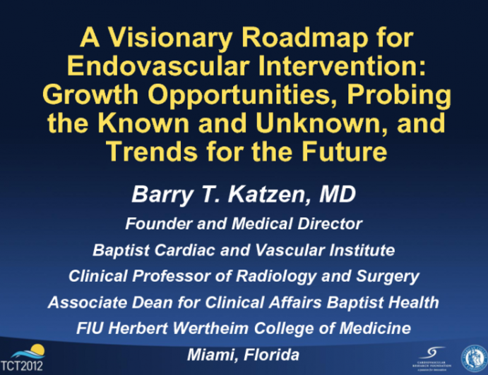 A Visionary Roadmap for Endovascular Intervention: Growth Opportunities and Probing the Known and the Unknown