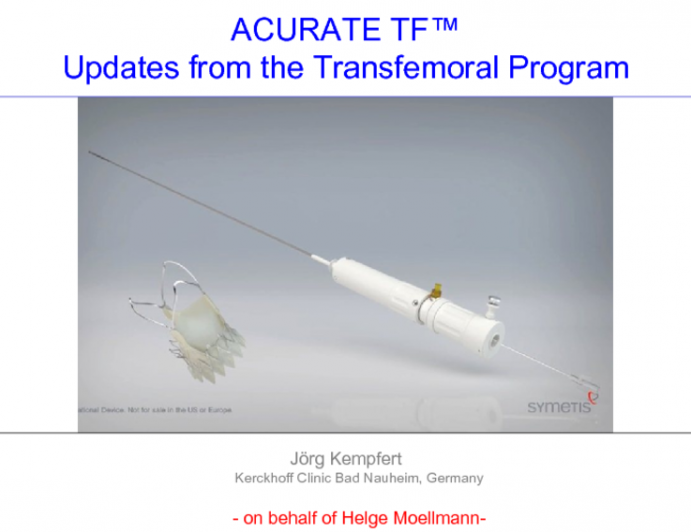 Updates from the Transfemoral Program