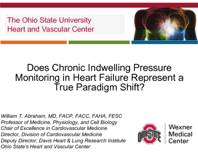 Does Chronic Indwelling Pressure Monitoring in Heart Failure Represent a True Paradigm Shift?