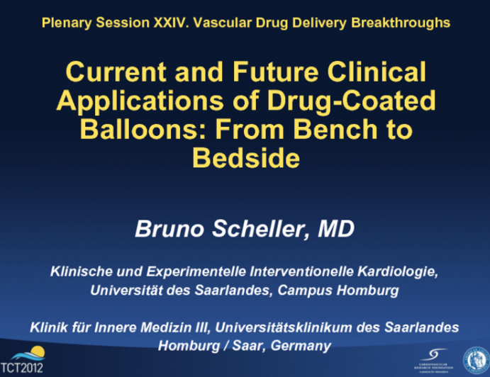 Current and Future Clinical Applications of Drug-Coated Balloons: From Bench to Bedside