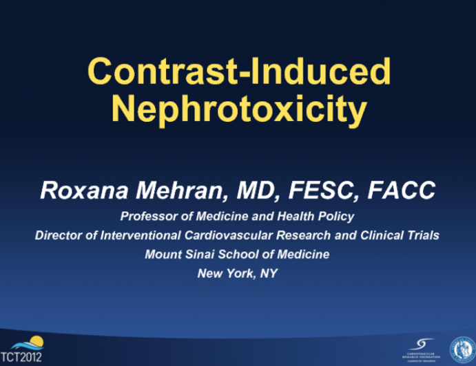 Contrast-Induced Nephrotoxicity