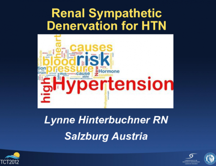 Renal Sympathetic Denervation for HTN