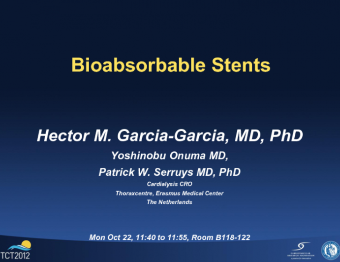 Bioabsorbable Stents