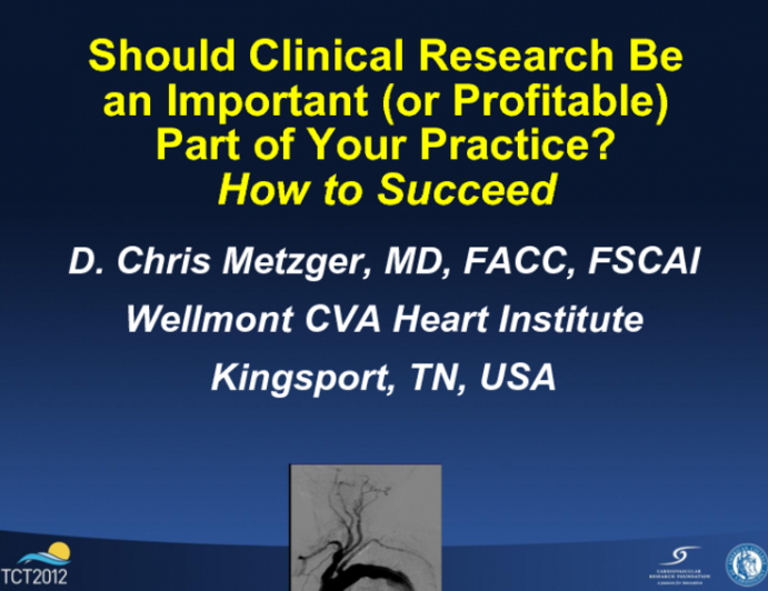 Should Clinical Research Be an Important (or Profitable) Part of Your Practice? How to Succeed