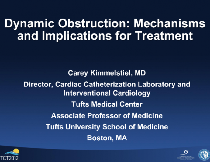 Dynamic Obstruction: Mechanisms and Implications for Treatment