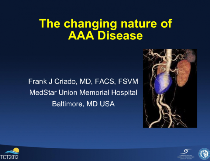 The Changing Nature of AAA Disease in the 21st Century