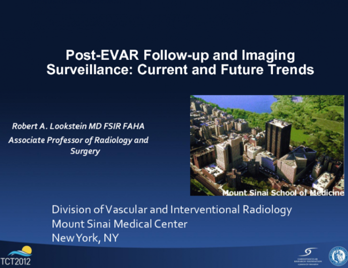 Post-EVAR Follow-up and Imaging Surveillance: Current and Future Trends