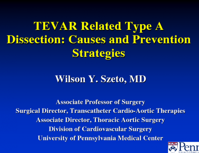 TEVAR-Related Type A Dissection: Causes and Prevention Strategies