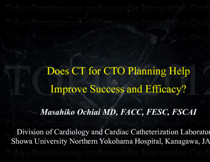 Does CT for CTO Planning Help Improve Success and Efficiency?