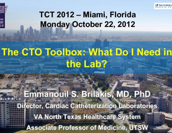 The CTO Toolbox: What Do I Need in the Lab?