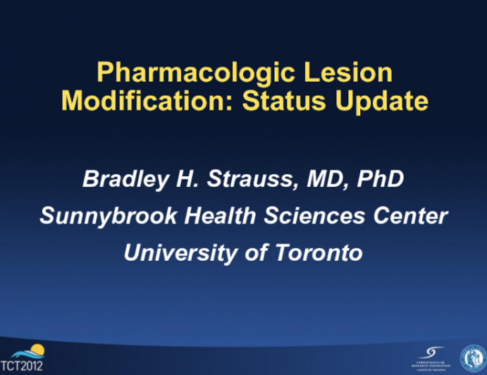 Pharmacologic Lesion Modification: Status Update
