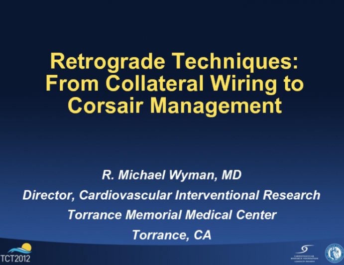 Retrograde Techniques:  From Collateral Wiring to Corsair Management