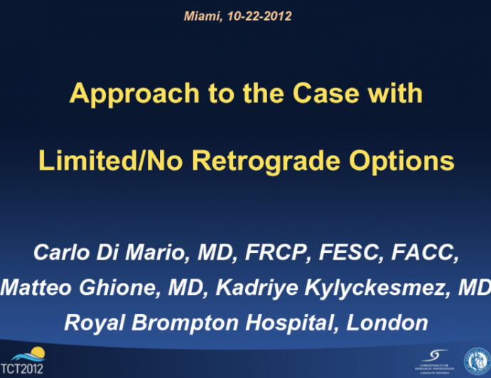 Approach to the Case with Limited/No Retrograde Options