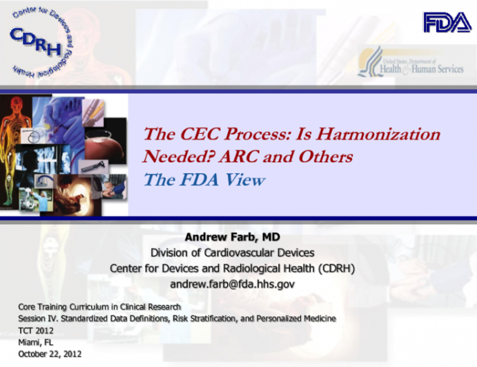 The FDA View(2)