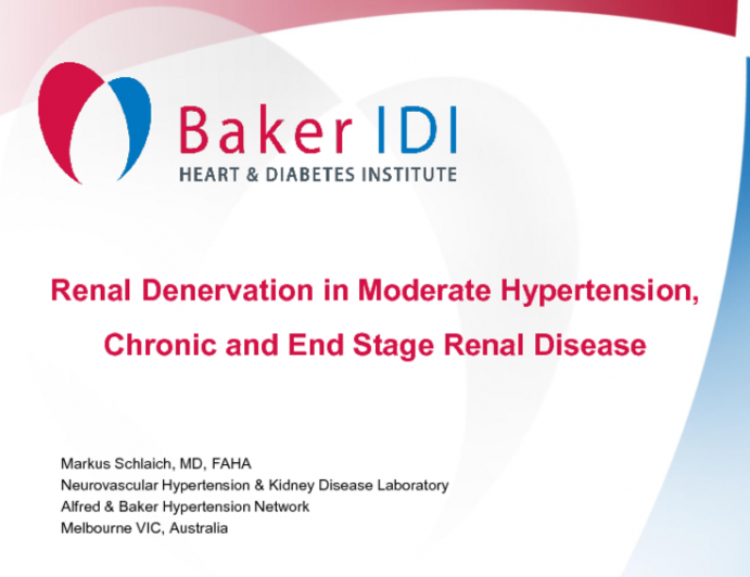 Moderate Hypertension and ESRD