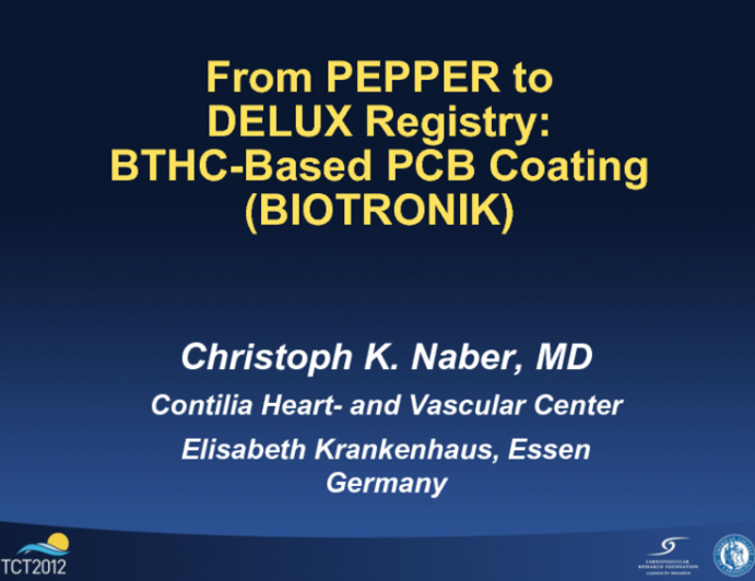 From PEPPER to DELUX Registry: BTHC-Based PCB Coating (BIOTRONIK)