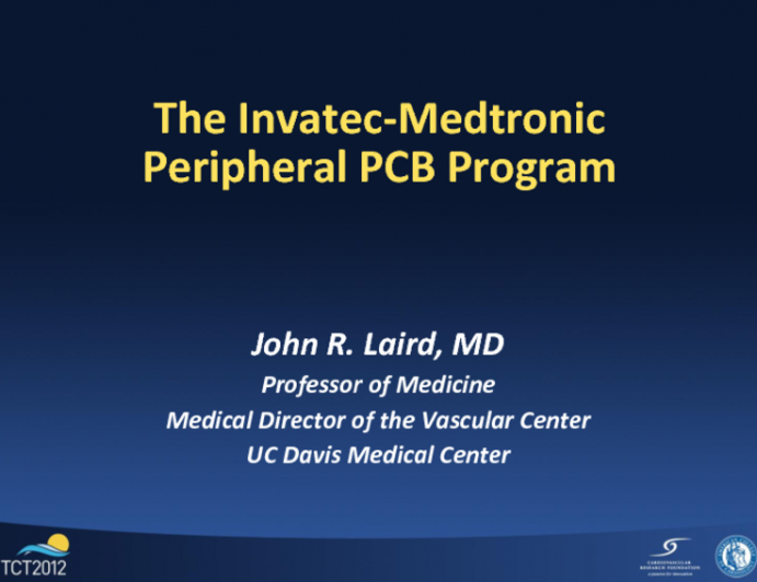 The Invatec-Medtronic Peripheral PCB Program