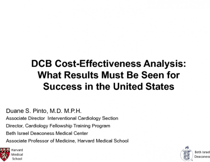 DCB Cost-Effectiveness Analysis: What Results Must Be Seen for Success in the United States?