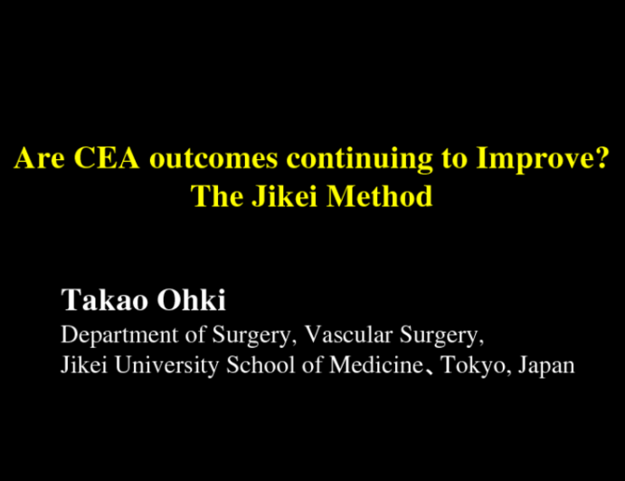 Are CEA Outcomes Continuing to Improve? Evolution of a 60-Year-Old Procedure