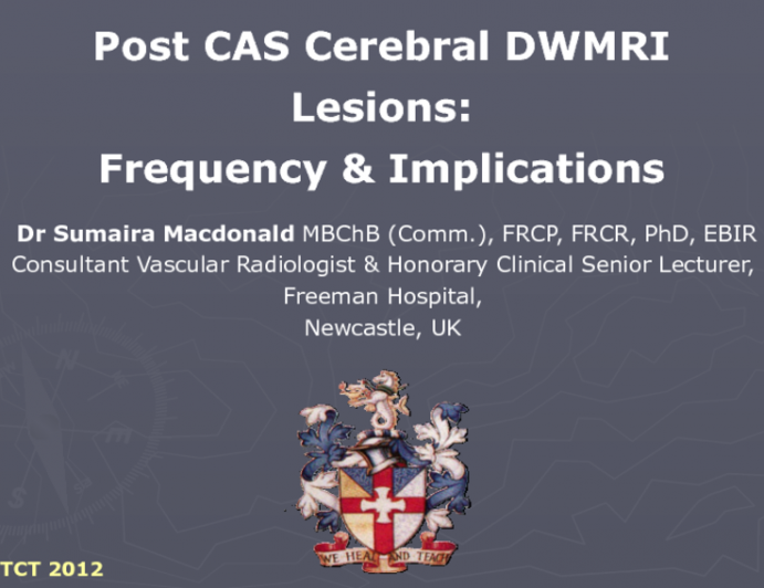 Post-CAS Cerebral MRI Lesions: Frequency and Implications