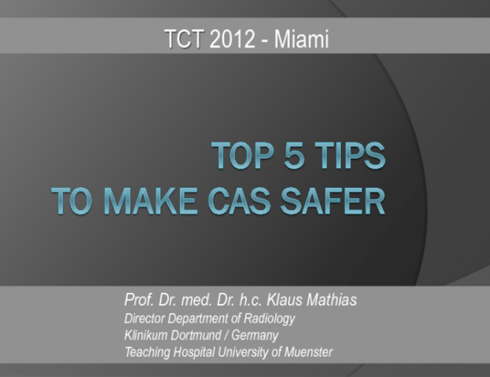 Top 5 Tips to Make CAS Safer