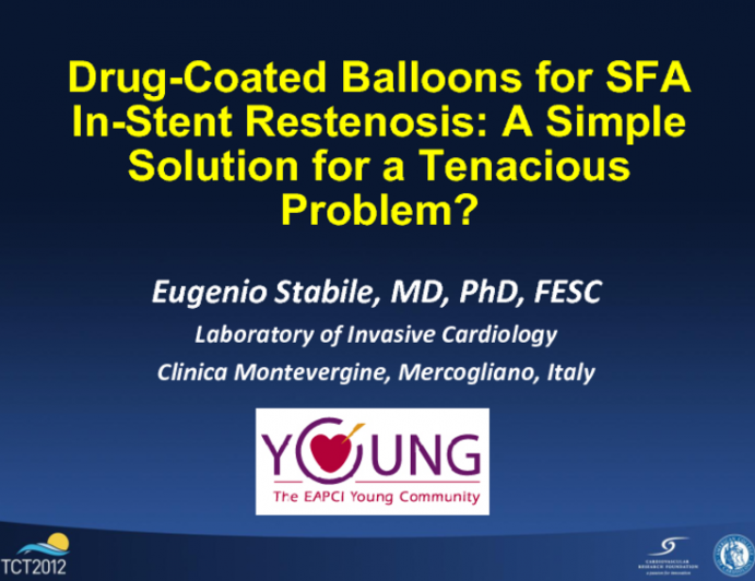 Drug-Coated Balloons for SFA In-Stent Restenosis: A Simple Solution for a Tenacious Problem?