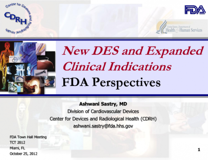 FDA Perspectives