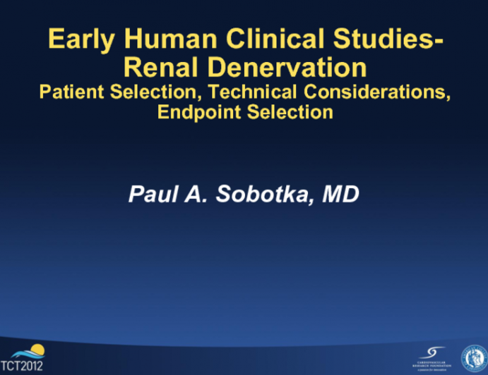 Early Human Clinical Studies: Patient Selection, Technical Considerations, and Endpoints(5)