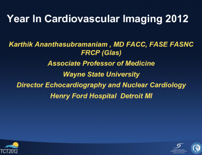 Year in Review: Cardiovascular Imaging