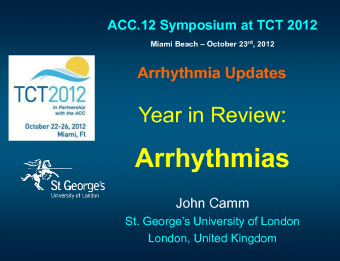 Year in Review: Arrhythmias