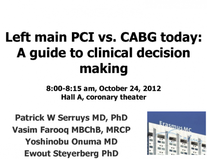 Left Main PCI vs. CABG Today: A Guide to Clinical Decision Making