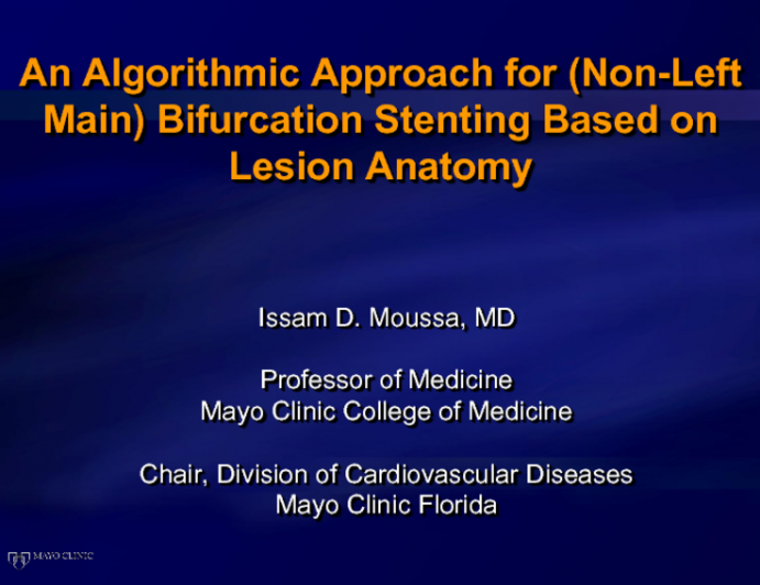 An Algorithmic Approach for (Non-Left Main) Bifurcation Stenting Based on Lesion Anatomy