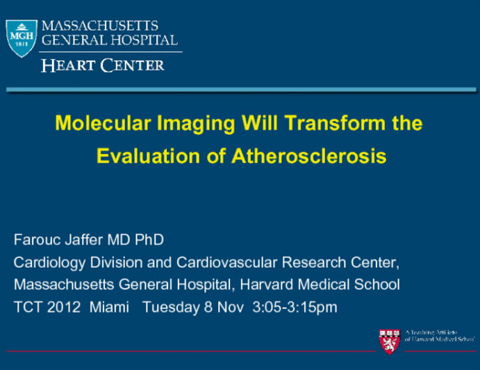 Statement: Molecular Imaging Will Transform the Evaluation of Atherosclerosis